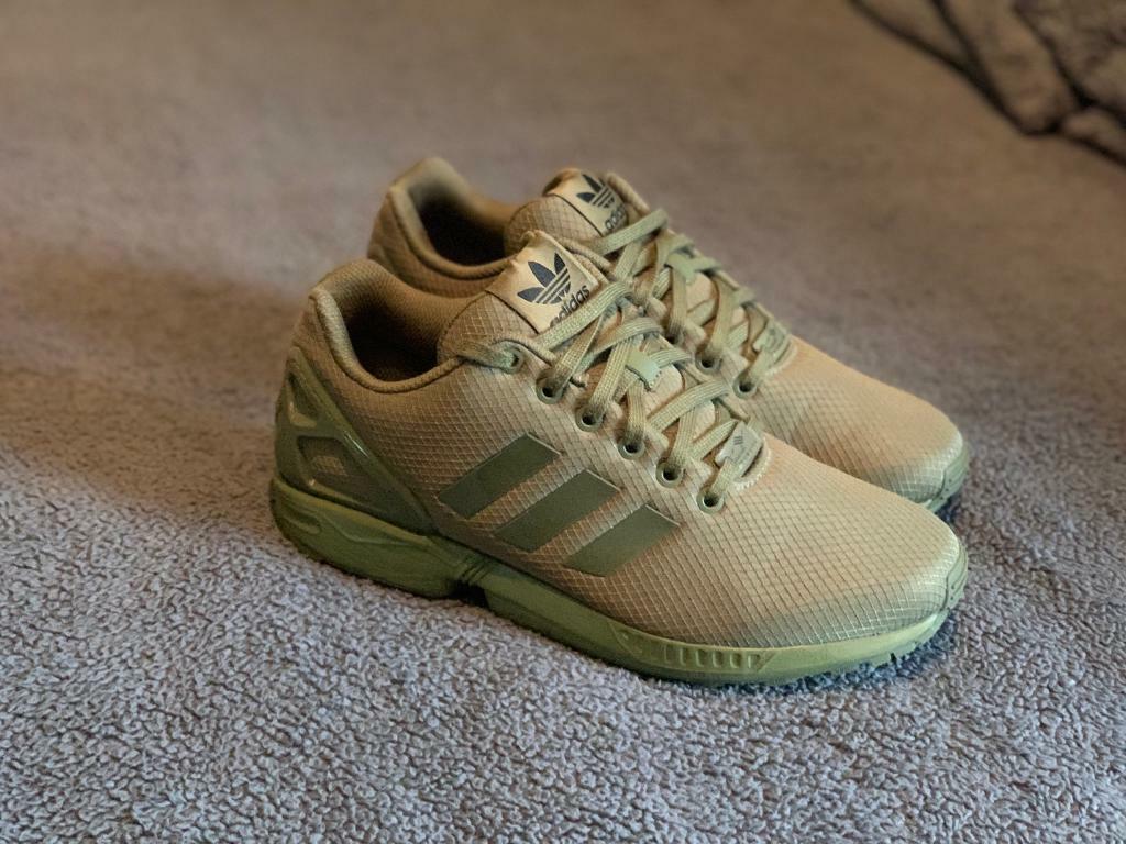 adidas zx flux khaki